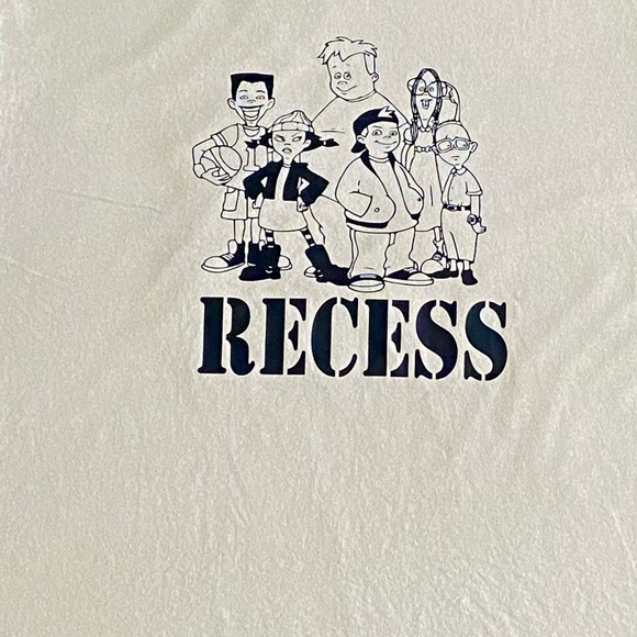 Recess Beige Graphic Tee Size L - Picture 2 of 4
